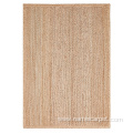 Large size natural jute hand woven handmade carpet